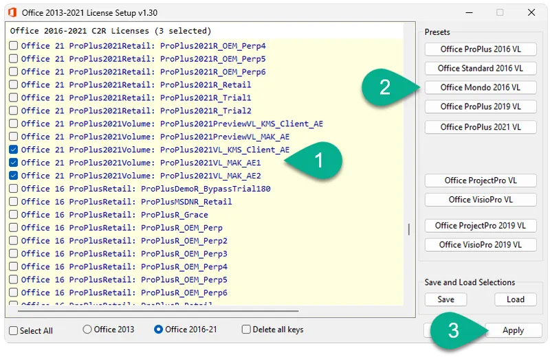 Активация Microsoft Office в KMSAuto++